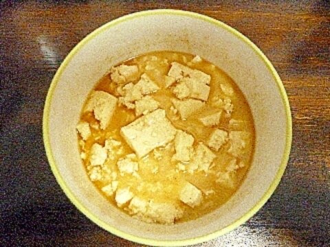 レンジで簡単♡豆腐の煮物